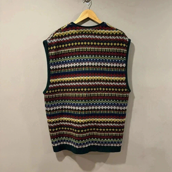 Vtg. Hugo Boss COOGI Sweater Wool Blend Vest - Picture 2 of 15